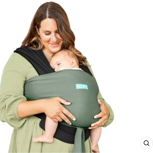 Moby Wrap Accessories Moby Wrap Easy Wrap Carrier In Olive Onyx